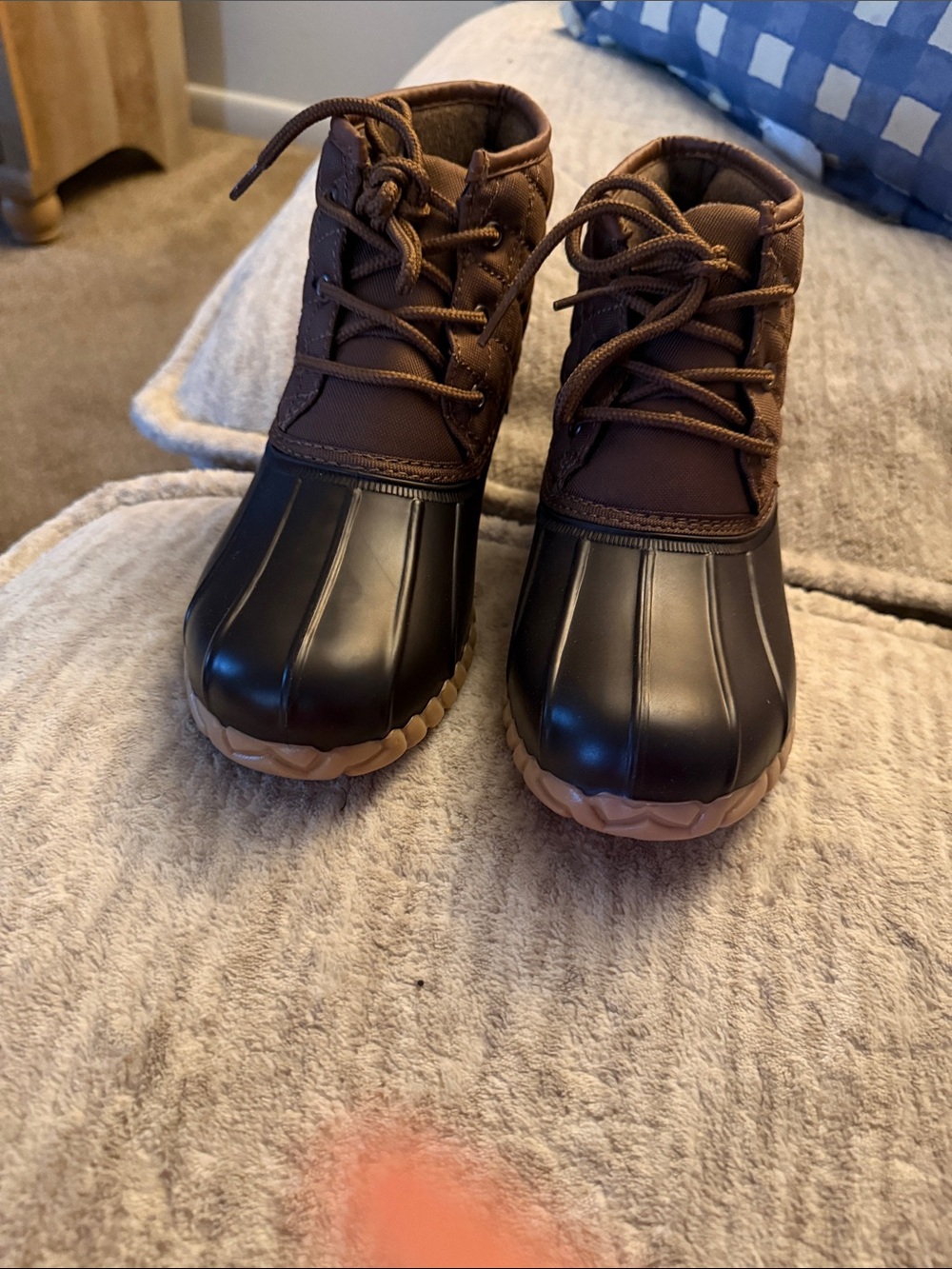St. John's Bay Brown Waterproof Duck Boots